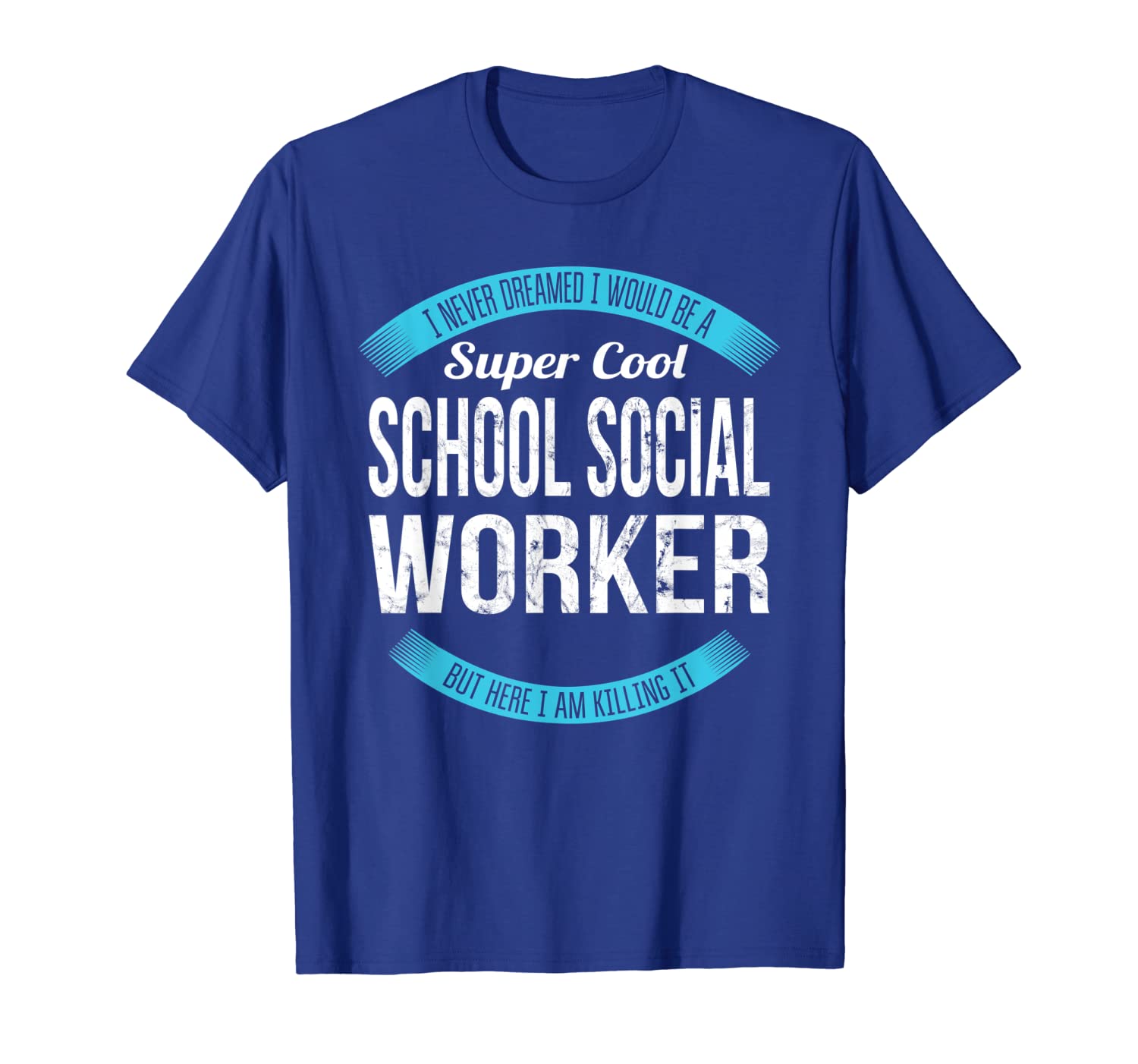

super cool school social worker t-shirt gifts funny, White;black