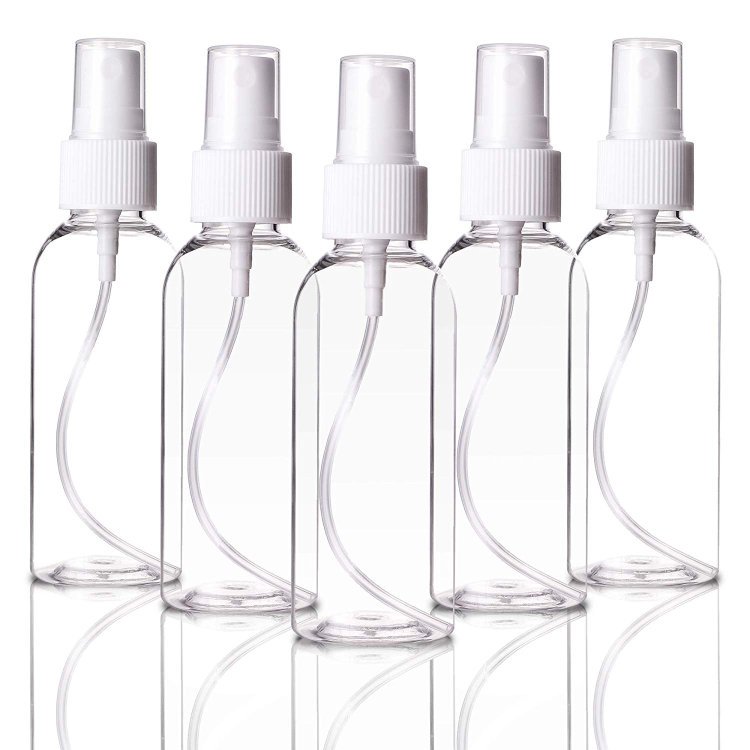 

250ml PET HDPE Empty Custom Perfume Clear Fine Mist Spray Bottles Refillable Sprayer for Cosmetic Skin Packaging