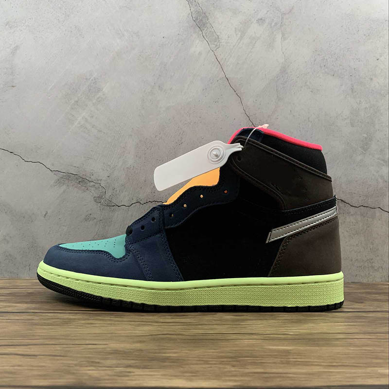 

2021 Authentic 1 High OG Bio Hack Men Women Athletic Shoes Baroque Brown Black Laser Orange Racer Pink Trainer Sports Sneaker, #2