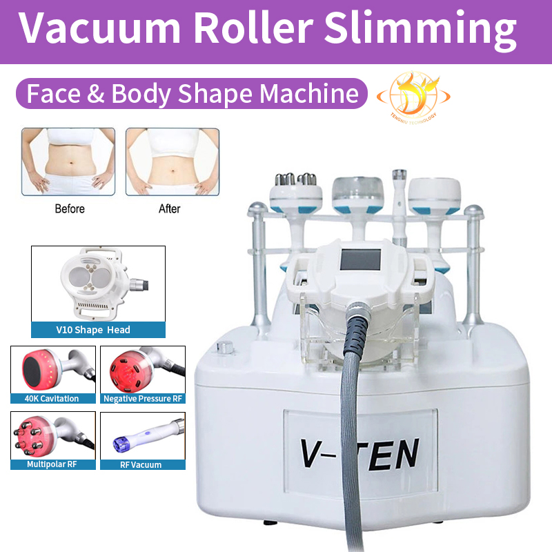 

2022 Multi-Function Slimming Machine Vacuum Roller Beauty RF Cavitation RF For Eyes CE Approved