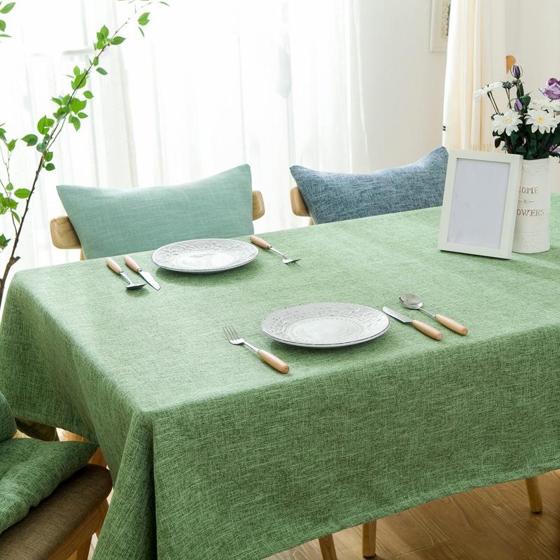 

Table Cloth Linen Tablecloths For Rectangular Cloths Home Fabric Cover Wedding Decoration Clothes Party