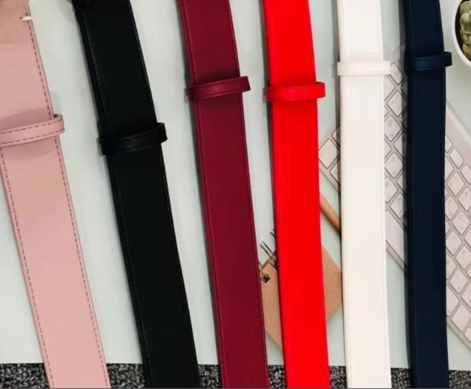 

Fashion Big buckle genuine leather belt with box designer men women high quality mens belts 38mm 6 colors, Black;brown