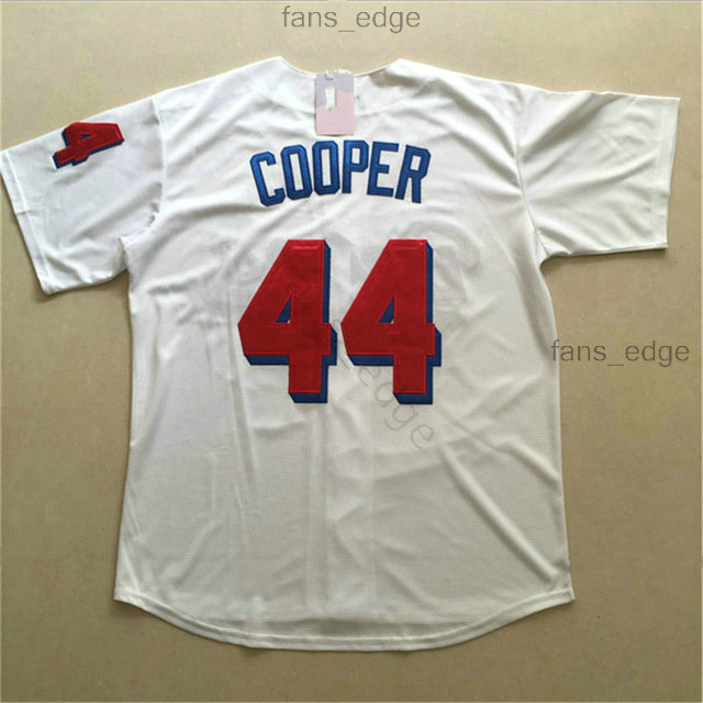 

Stitched Hot The BASEketball Beers Movie #17 Doug Remer #44 Joe COOP Cooper BASEketball White Button Baseball Jerseys 999955, Black;red