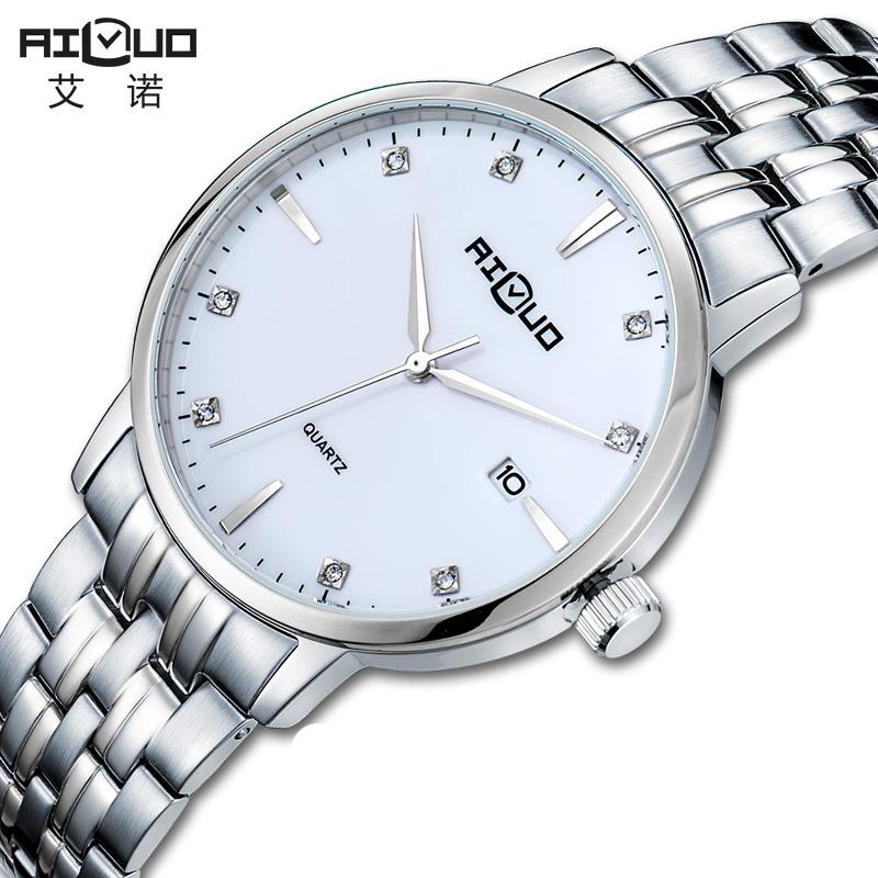 

Wristwatches France AILUO Couple's Watches Japan MIYOTA Quartz Movement Men's 6 Mm Ultra-thin Watch Men Sapphire A7059M, Item 4
