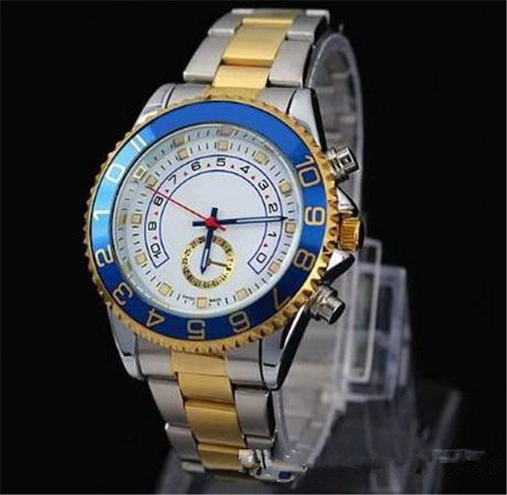 

mens watches Luxury wist fashion Black Dial With Calendar Bracklet Folding Clasp Master quartz Men watch #003, R15