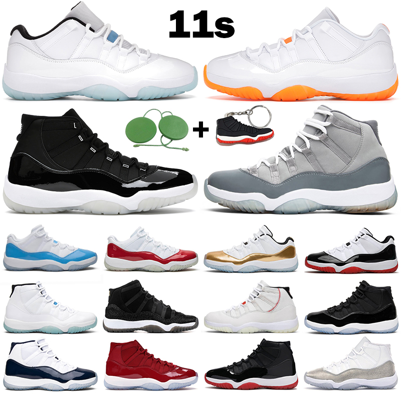 

men women basketball shoes 11s jumpman 11 high low top Jubilee 25th Anniversary Bright Citrus Legend blue Cool Grey mens trainers sneakers, #7