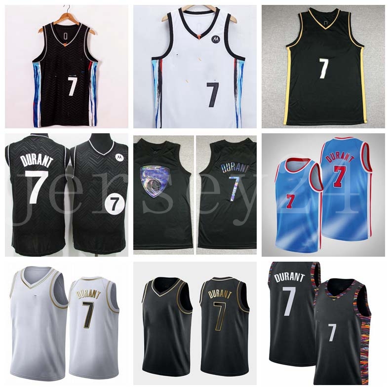 

Nba's basketball jersey men Brooklyn's Nets's Kevin Durant jerseys., Black