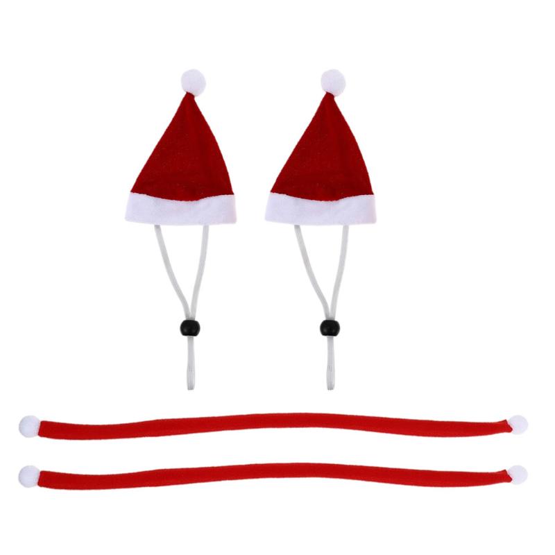 

Christmas Decorations 2 Sets Of Chicken Hat Long Duck Scarf Small Animal Costume Accessories