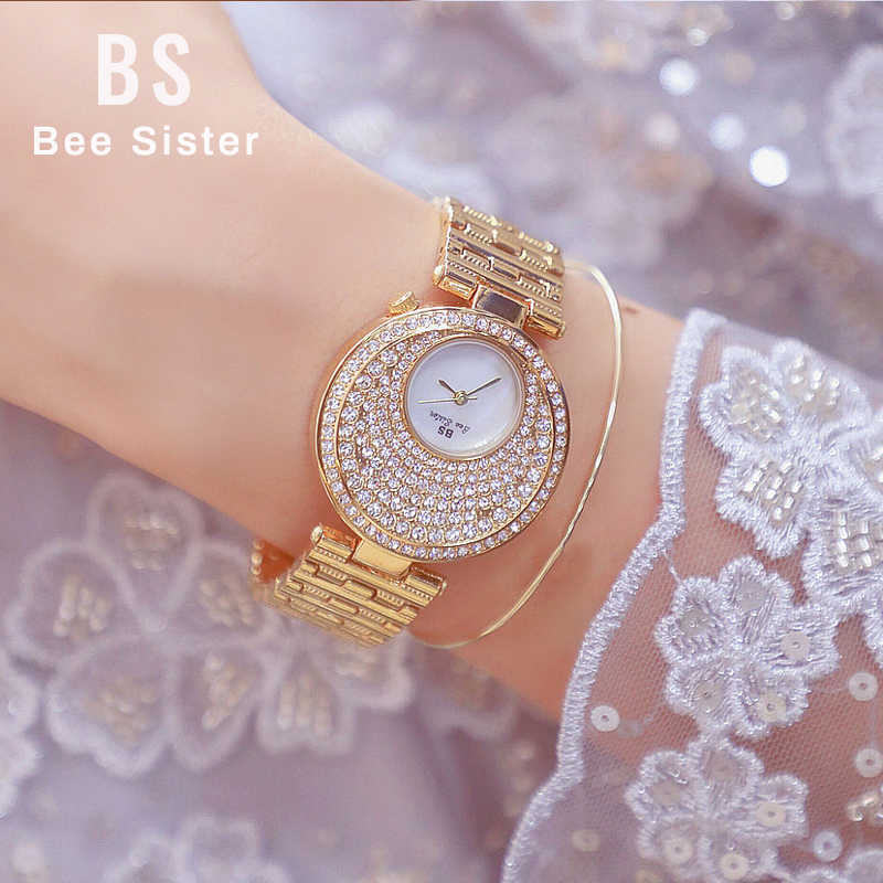 

Women Watches Designer Luxury Brand Creative Full Diamond Watch Gold Ladies For Clock Montre Femme 210707
