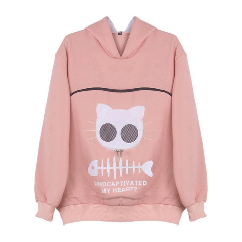 

Pet Carrier Shirts Kitten Puppy Holder Animal Pouch Hood With Breathable Eyes Sweatshirt For Children Ladies #7 Dog Car Seat Covers