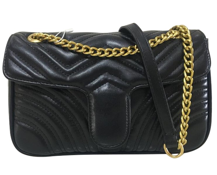 

Top Quality 11 colors Women Shoulder bags gold and silver chain bag Crossbody Pure color handbagMessenger tote purse wallet C44