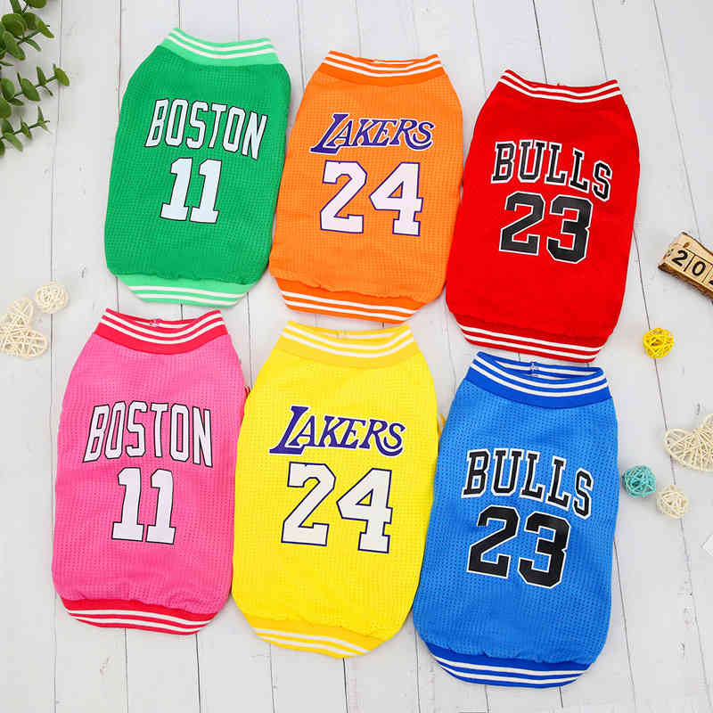 

Dogs Clothes Dog Apparel Pet New Spring and Summer Thin 21 Sports Mesh Vest Clothing