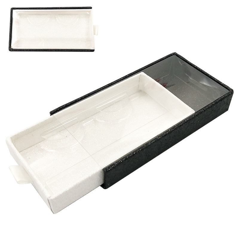 

Empty 3D Mink Eyelash Eyelashes Packaging Box Lash Boxes Package Eye Lashes Rectangle Cases With Tray In Bulk Private Logo Customized Service