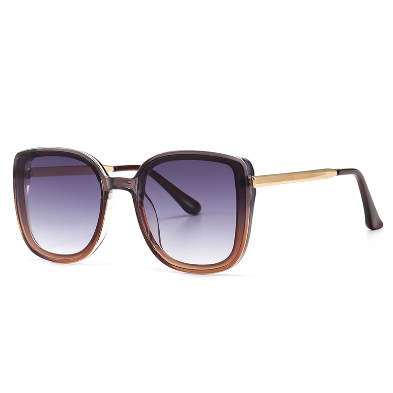 

New trendy fashion luxury retro classic designer square frame stylish sunglasses for women girls ladies uv400 proof, White;black