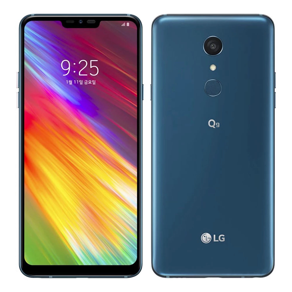 

Original Unlocked LG Q9 phones 6.1 Inches Quad-core 4GB RAM 64GB ROM 16MP Camera 2160P Snapdragon 821 Fingerprint Mobile Phone, Black