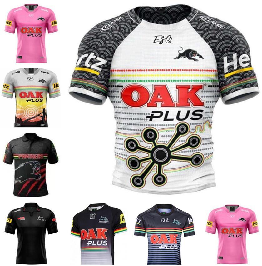 

Panthers 2021 Penrith Indigenous Rugby Jerseys 19-20 Home Jersey National League Australia NRL shirts Size S-3XL, Black
