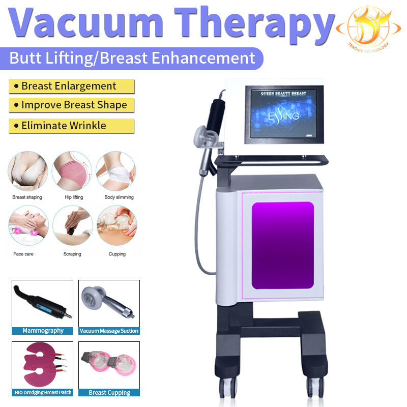

Vacuum Therapy Bust Enhancer Fat Removal Buttocks Lifting Machine Suction Cup Lymphatic Drainage for Sale #200
