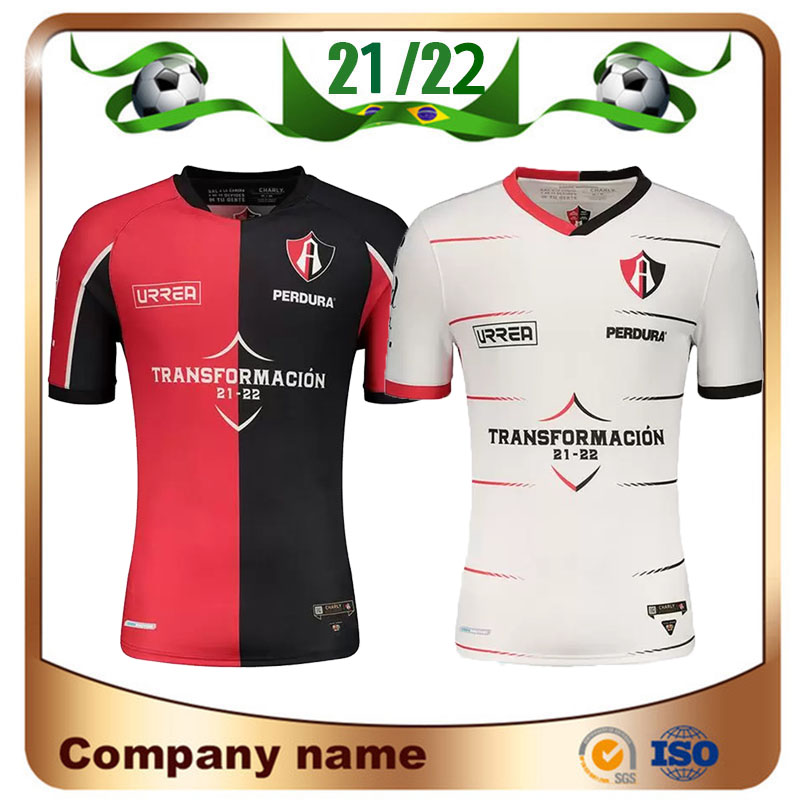 

2021 Mexico Club Atlas Soccer Jerseys 21/22 Home Red J.BARRAZA .CABALLERO R.MARQUEZ Shirt Away Yellow Football uniform