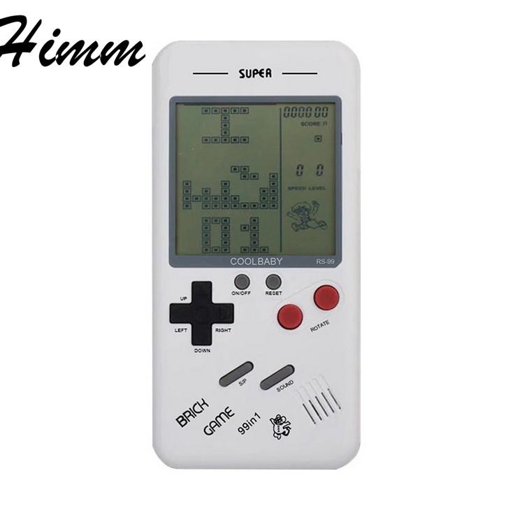 

Portable Game Players 50pcs/lot CoolBaby 3.5' Screen Classic Tetris Games Console Student Handheld Nostalgic Children's Puzzle