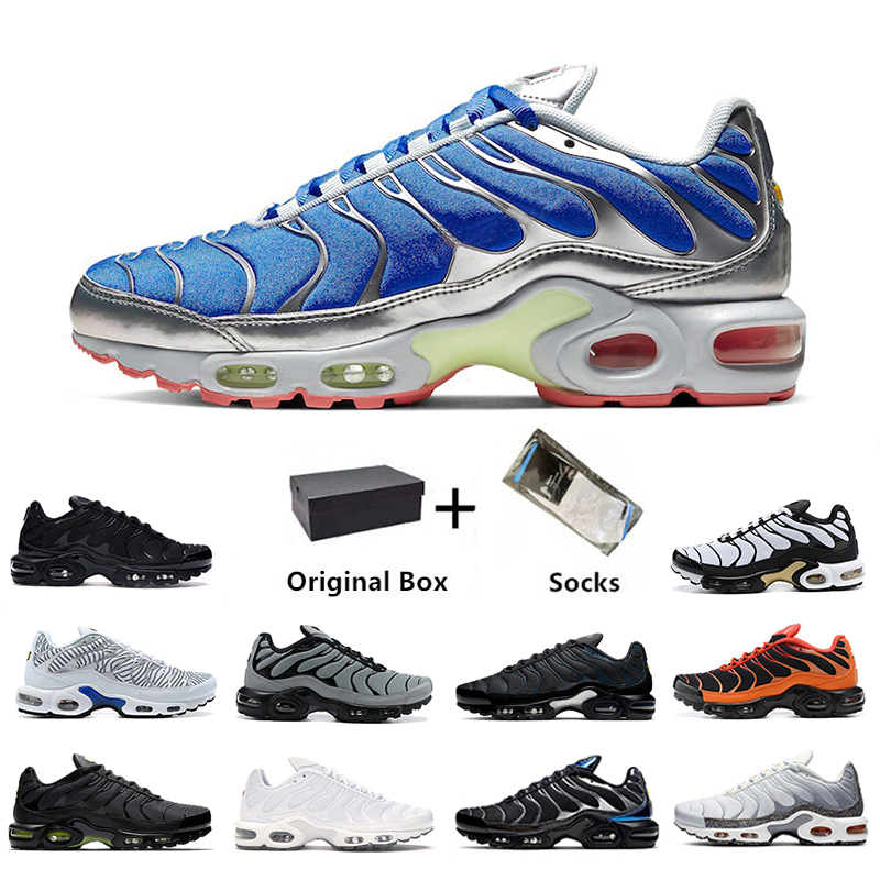 

Designer Tn Plus men Running Shoes Sneakers Triple White Black Hex Spider Web Club Crater Royal Hyper Blue University Red Persian Violet Neon women trainers Sports, Color#42
