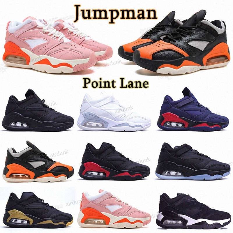 

2022 Jumpman Point Lane mens womens Basketball Shoes Rust Pink Olive white black orange Sneakers men Sneaker Women Sport Fusion stitched combination trainers x343#
