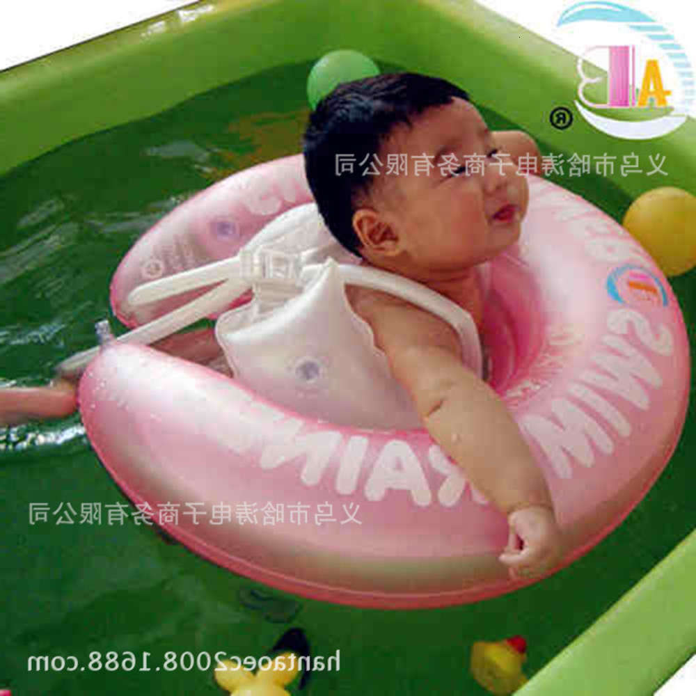 

Swimming ring ABC born prone baby strap armpit children inflatable swimming circle thickened airbag