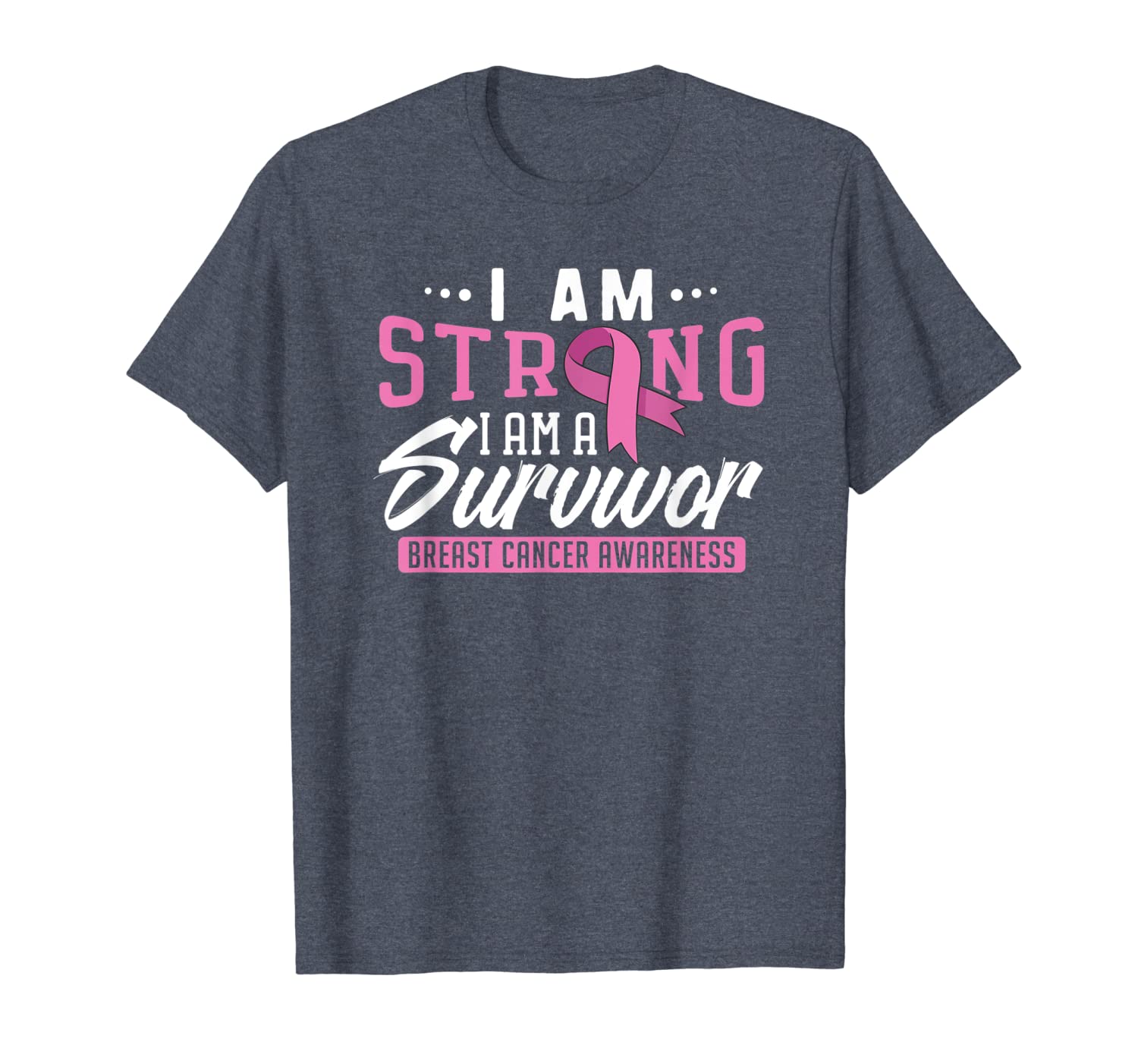 

breast cancer survivor shirt strong support pink ribbon gift, White;black