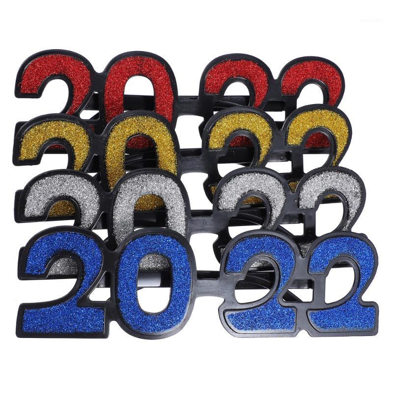 

Party Decoration 4pcs Funny Glasses Po Props Decorative Year Eyeglasses