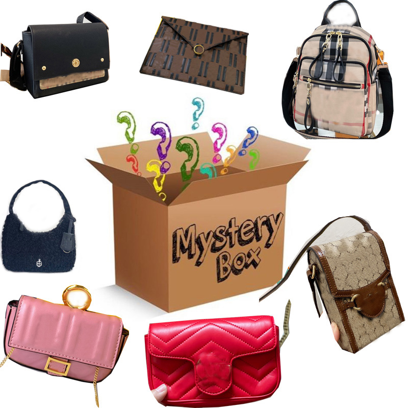 

Luxurys Bags Purse Wallet Handbag Lucky Box Random Mystery Blind Boxes Gift for Holidays Women Handbags Men Wallets Value More Than 100USD, Customize
