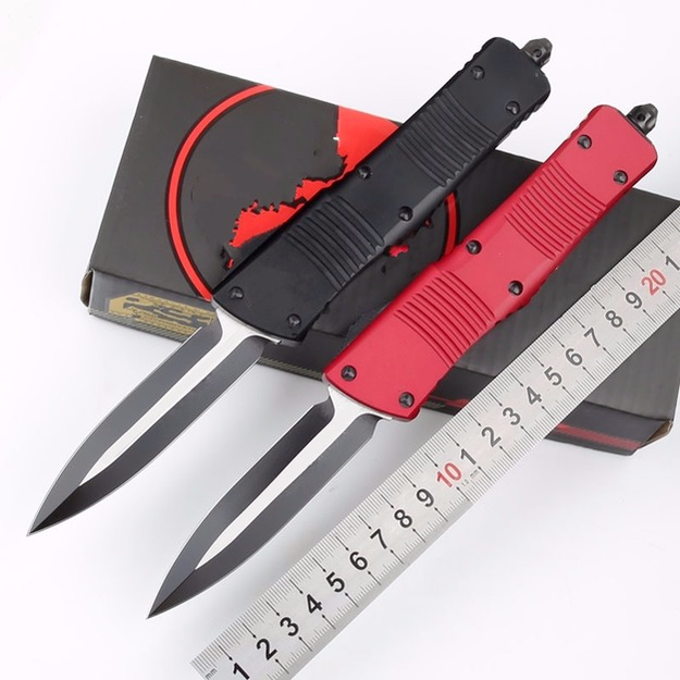 

combat Dinosaur double edge D2 T6-6061 Dual Action auto automatic Tactical Rescue Pocket Hunting Fishing EDC Survival Tool