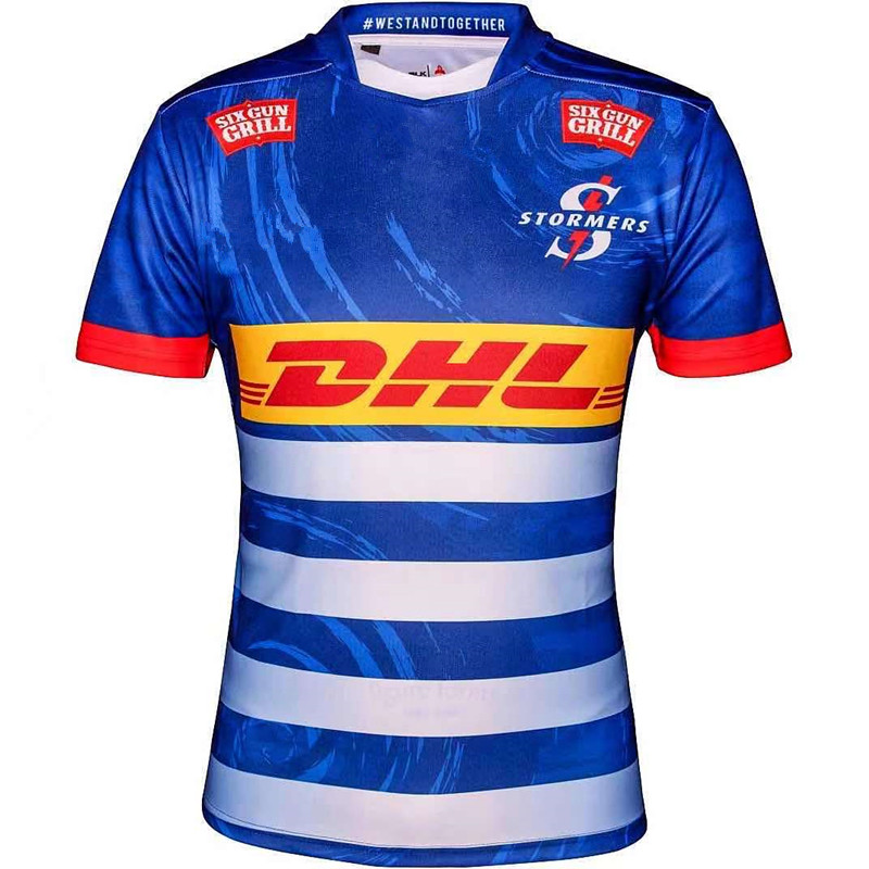 

2021 Stormers Home/Away Rugby Jersey size S--5XL, Black