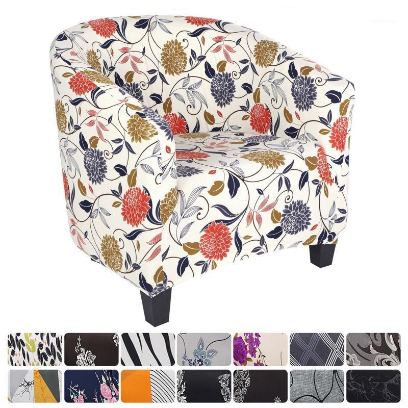 

Chair Covers Bathtub Armchair Sofa Cover Elastic Dustproof Protector Washable Furniture Slipcover Quality El Home Polyester Seat