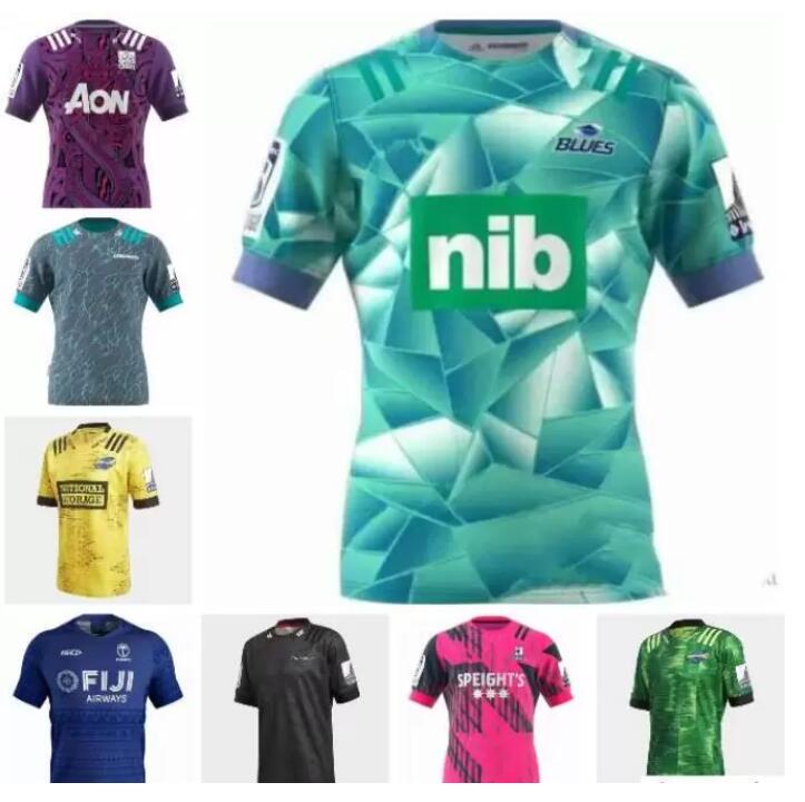 

Fiji Hurricane Crusades Highland Chief Blues Size: S-5XL Super Rugby League NRL Jersey 20 21 Mustang training wear adult mens shirt suit, 2021