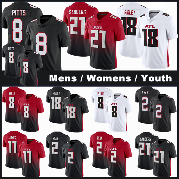 

ATL 8 Kyle Pitts 2 Matt Ryan 18 Ridley Atlantas Football Jerseys Toddfalconii 21 Deion Sanders Gurley Julio Jones Michael Vick Younghoe Koo Patterson Jersey, My store(lzyhome)