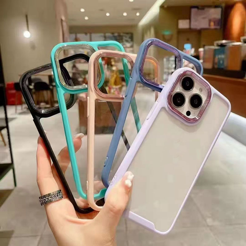

Luxury Chromed Hard Plastic Acrylic Soft TPU Cases For Iphone 13 Pro Max 12 11 X XR XS X 8 7 Plus Shockproof Protective Covers Protection Case Shell Phone Back Skin, Pls let us know the color u want