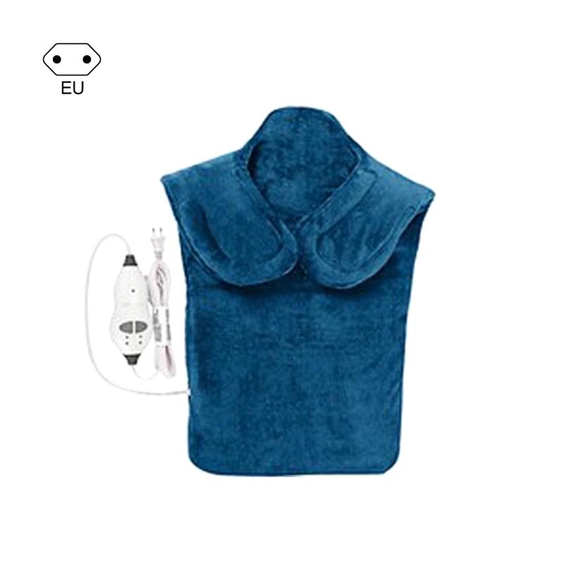 

US/EU Plug Winter Electric Heating Shawl Shoulder Neck Back Relief Massage Wrap E65F Massagers