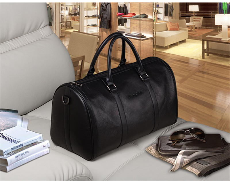 

Fashion Leather women Travel Bags Luggage Suitcases Men Duffle Bag Weekend Big Tote Overnight