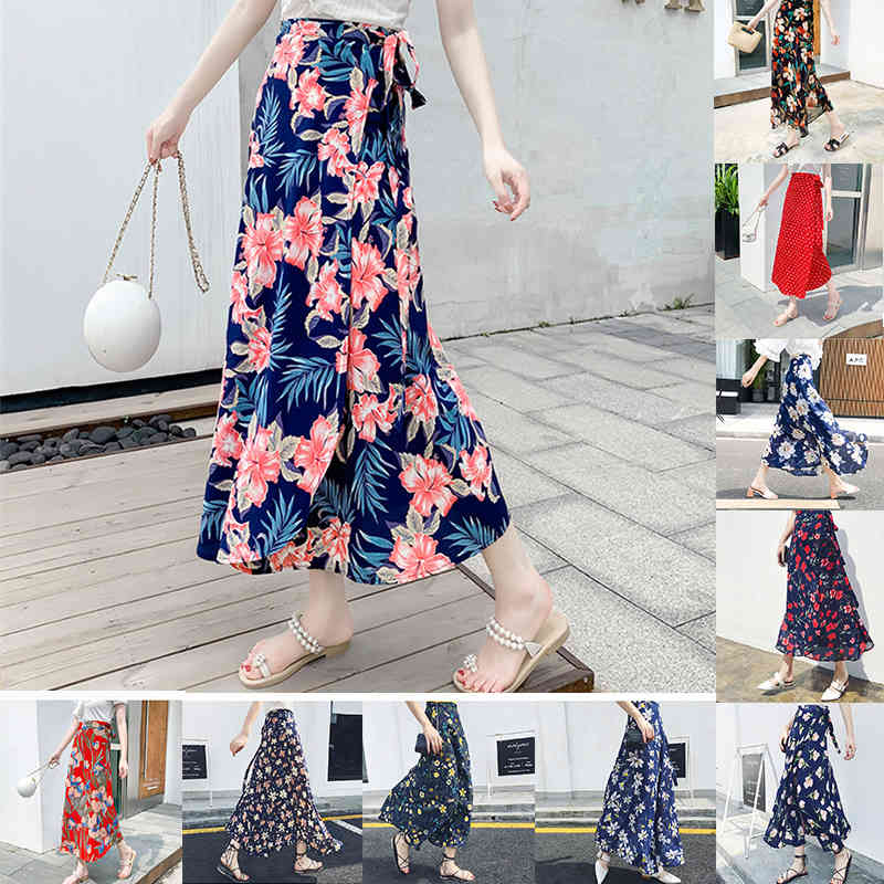 

Arrival Summer Holiday skirts Women Bandage Swimwear Lace-Up Beach Midi Wrap Skirt Sarong Lined sundress jupe femme falda 210520, V54-5721xiaoheidian