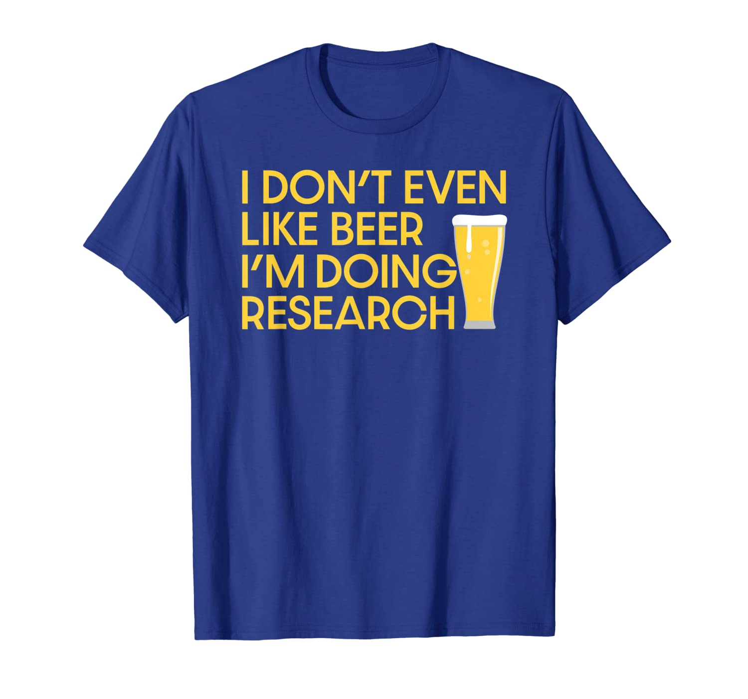 

Beer Researcher T-Shirt, White;black