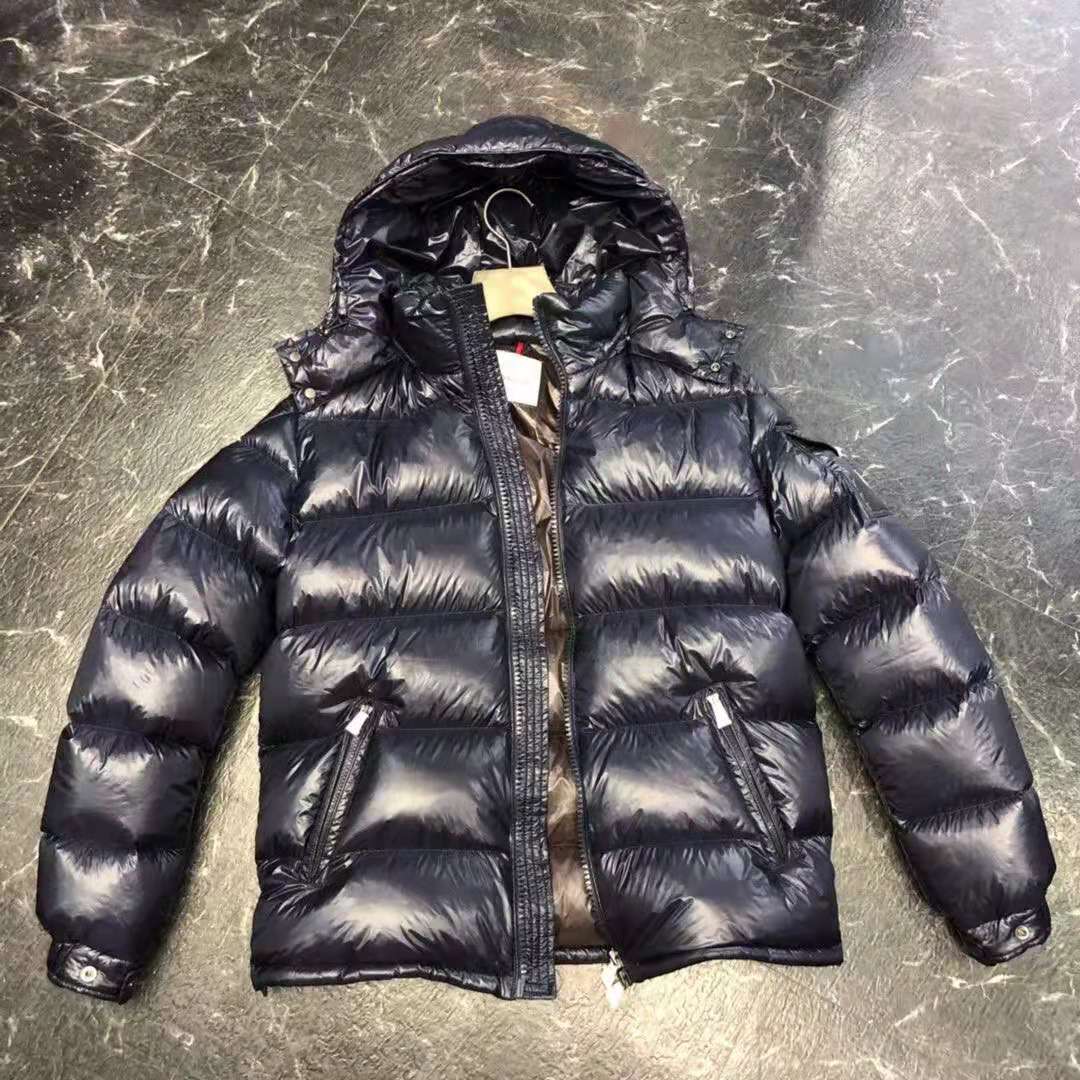 

mens down jacket letter monclair knitted women parkas panel casual coats bomber jackets designers men clothing, Black;brown
