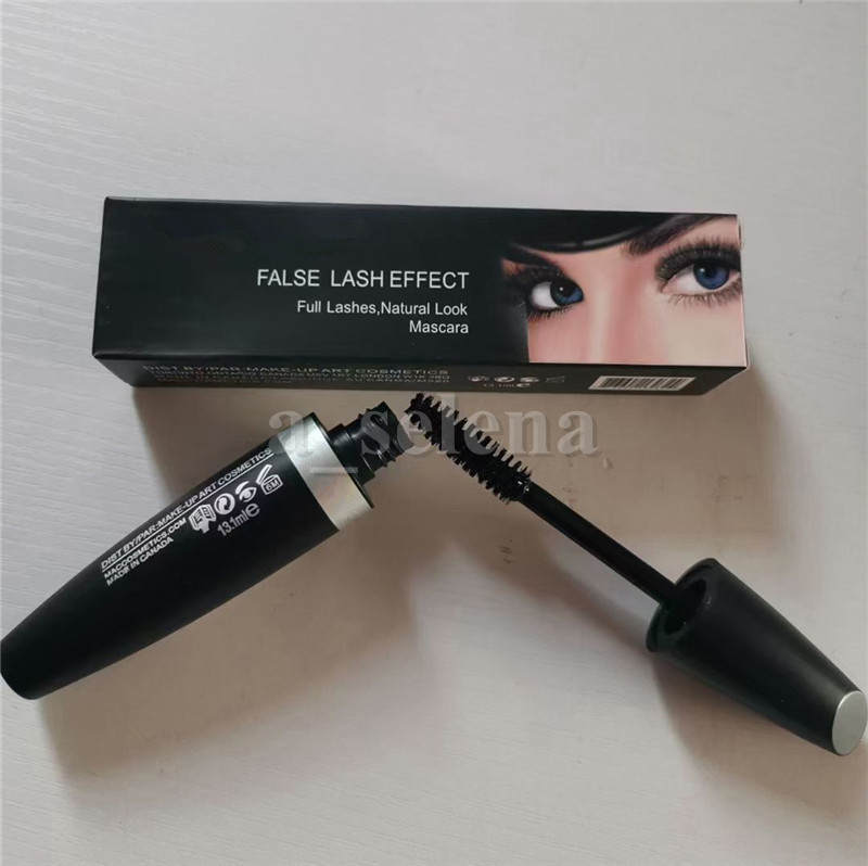 

Eye Makeup False Lash Effect Full Lashes Natural Mascara Black Waterproof M520 Eyes Make Up, Black with logo