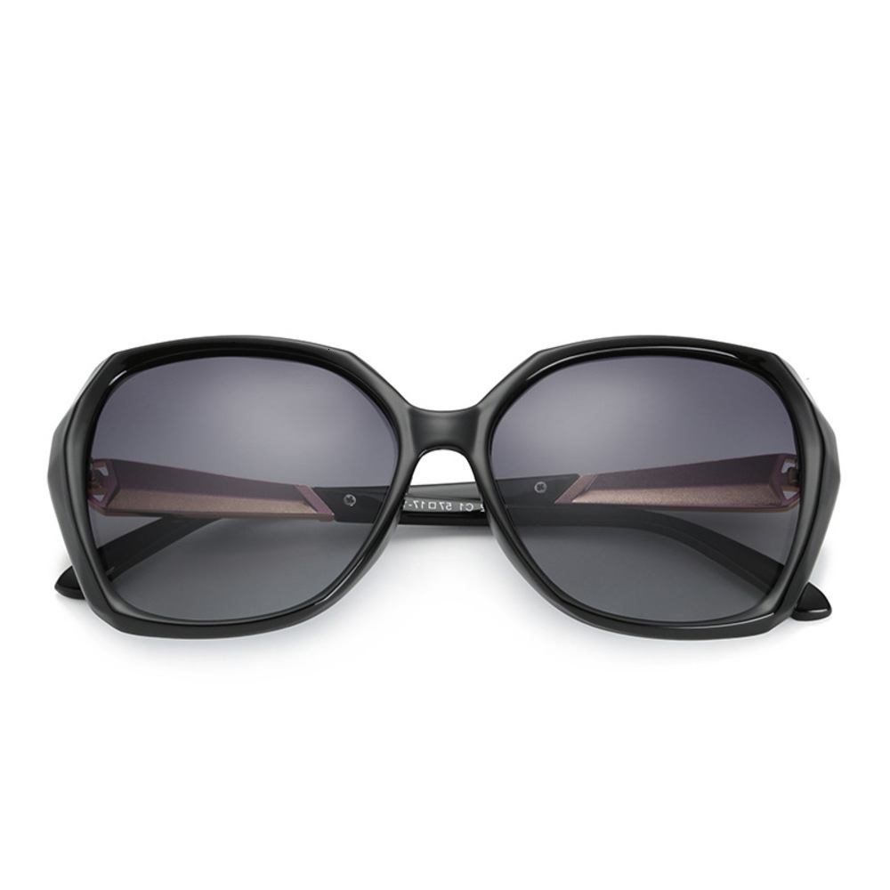 

Highend accessories sun glass shad sunglass women with rhinton, Black