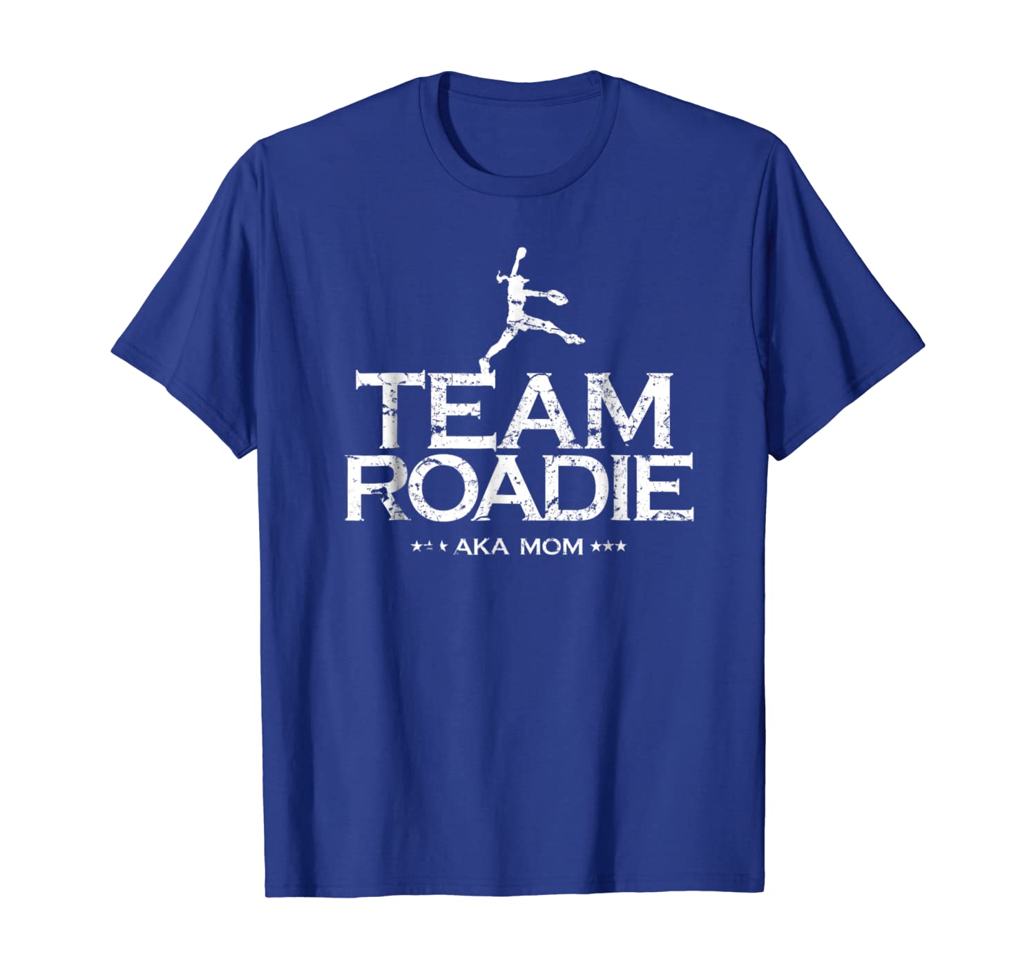 

Softball Team Roadie AKA Mom Funny Game Day Tee Shirt, White;black