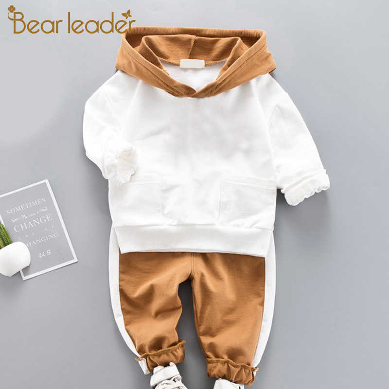 

Bear Leader Casual Boys Clothing Sets Spring Boys Clothes Hooded T-shirt+Pants Kids Clothes Sport Suit Boys Clothing Sets 210708, Ah1113yellow