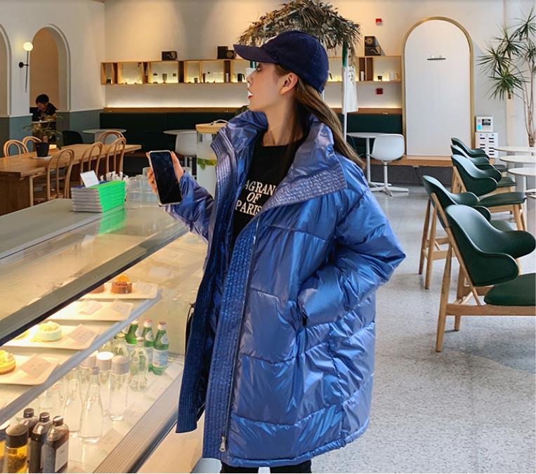 

Women's Down & Parkas Winter Jacket High Quality Hooded Coat Women Fashion Jackets Warm Woman Clothing Casual NVY6, Black