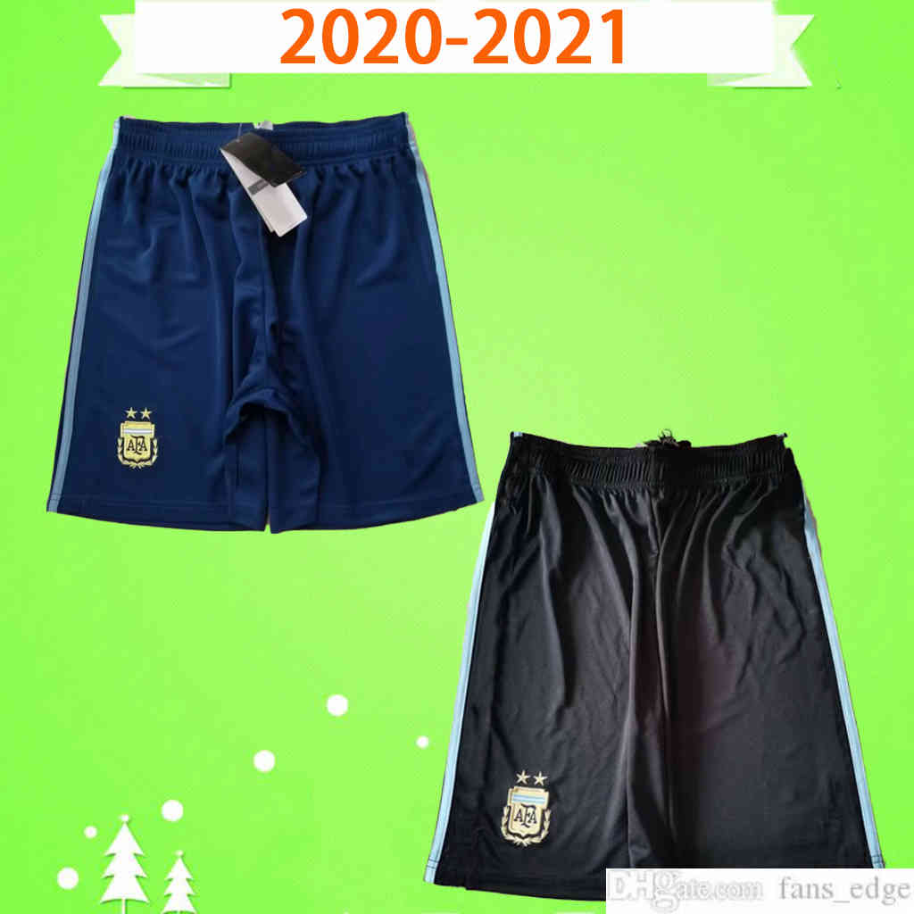 

2020 2021 Argentina soccer shorts 20 21 home away white blue football pants MESSI Camiseta de futbol DYBALA DI MARIA, 20/21 away