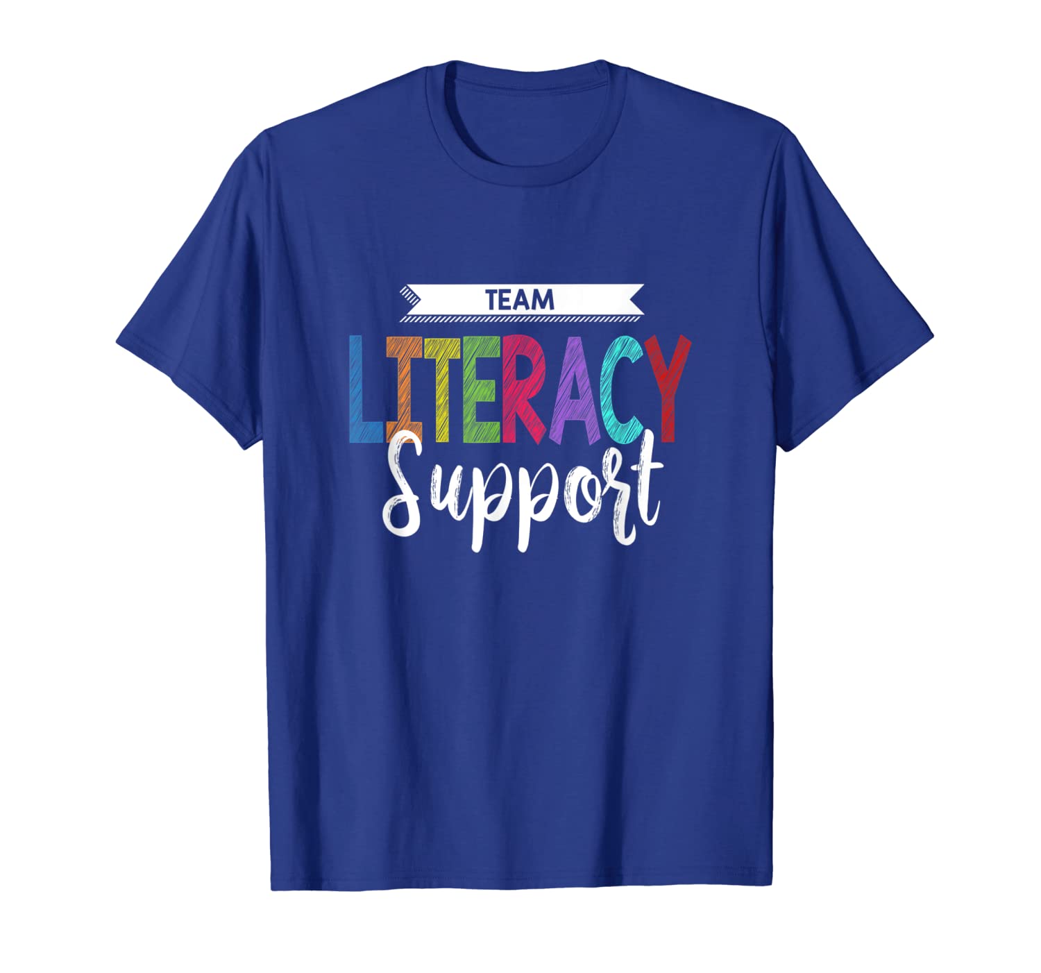 

literacy team school t shirt reading teacher student gift, White;black