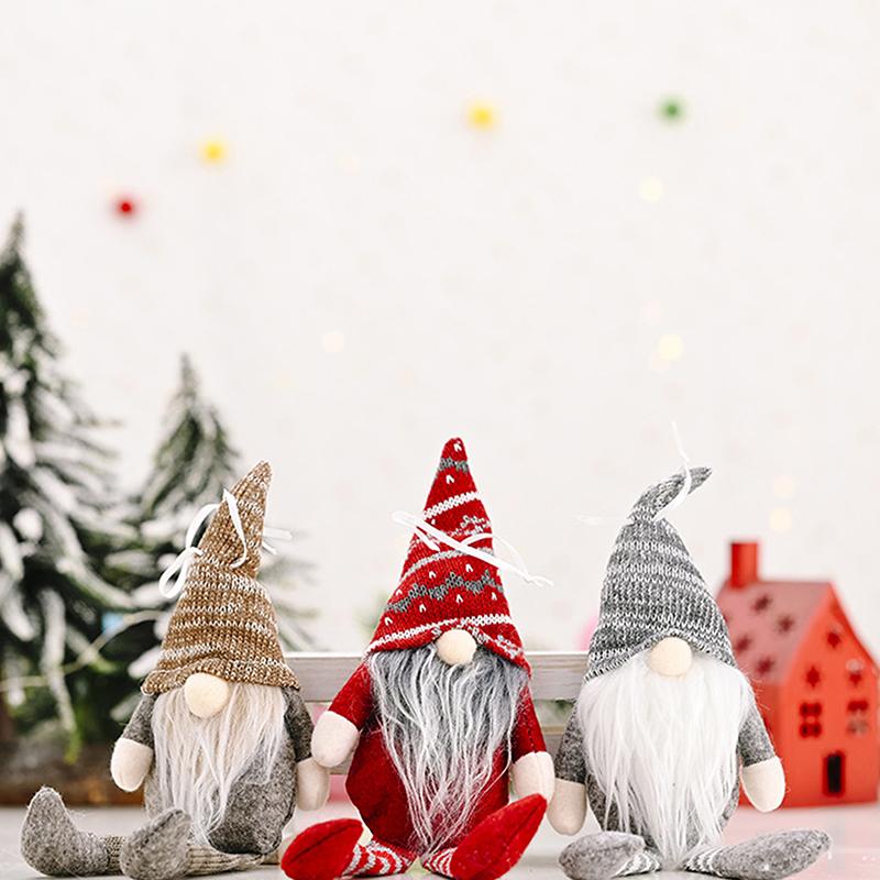 

Christmas Decorations Santa Doll Decoration Home Fabric Merry For Year Supply