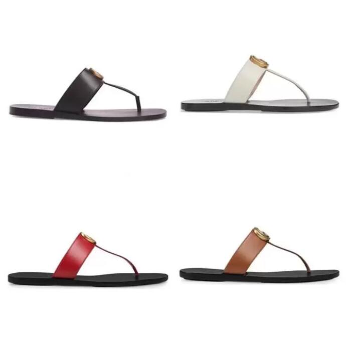 

2021 Designer woman Slippers men slipper Gear bottoms Flip Flops women luxury sandals fashion causal flip flop size 35-42 with box
