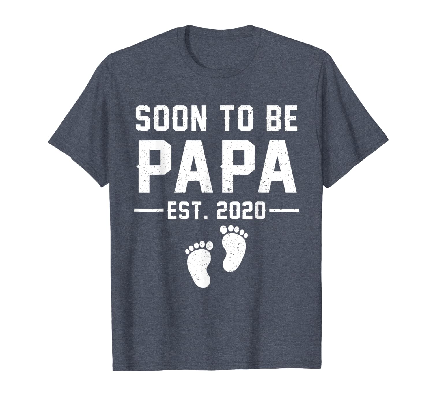 

soon to be papa est 2020 shirt gift fathers day mothers day, White;black